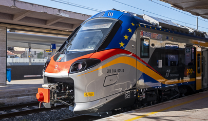 EuropeLoveSicily: presentato il primo dei 21 nuovi treni Pop acquistati con i fondi Ue - 405 px