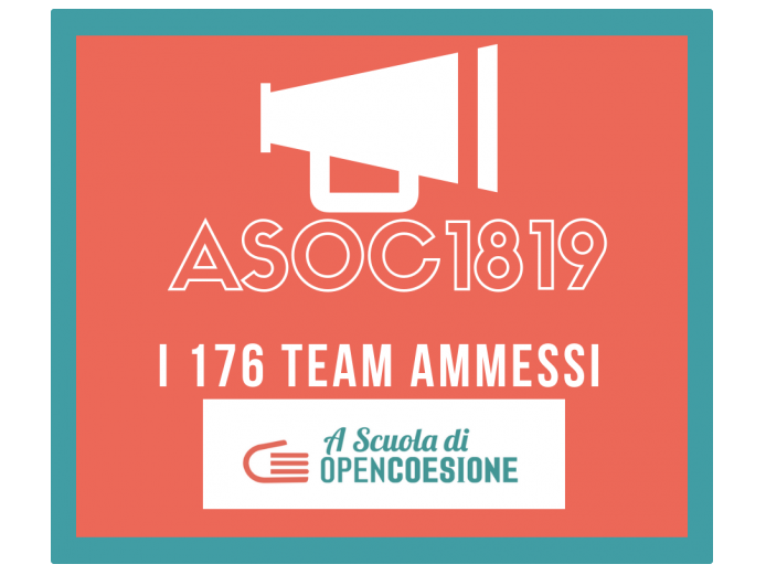 A Scuola di OpenCoesione (ASOC): ventisei le scuole siciliane ammesse per l'edizione 2018-2019
